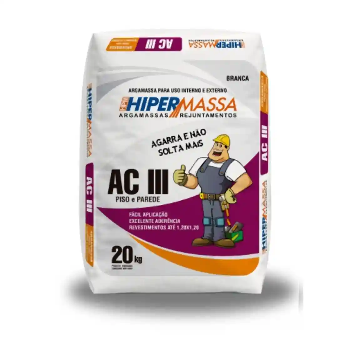 Argamassa Colante AC3 Branca