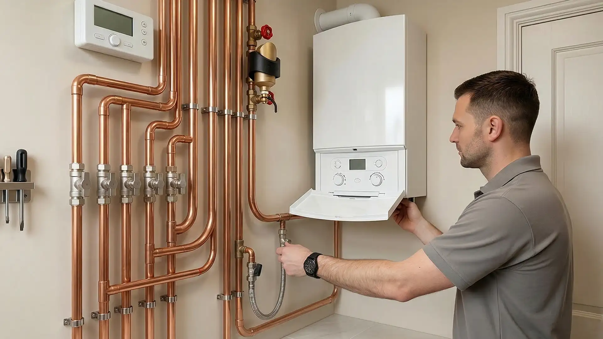 Profissional trabalhando