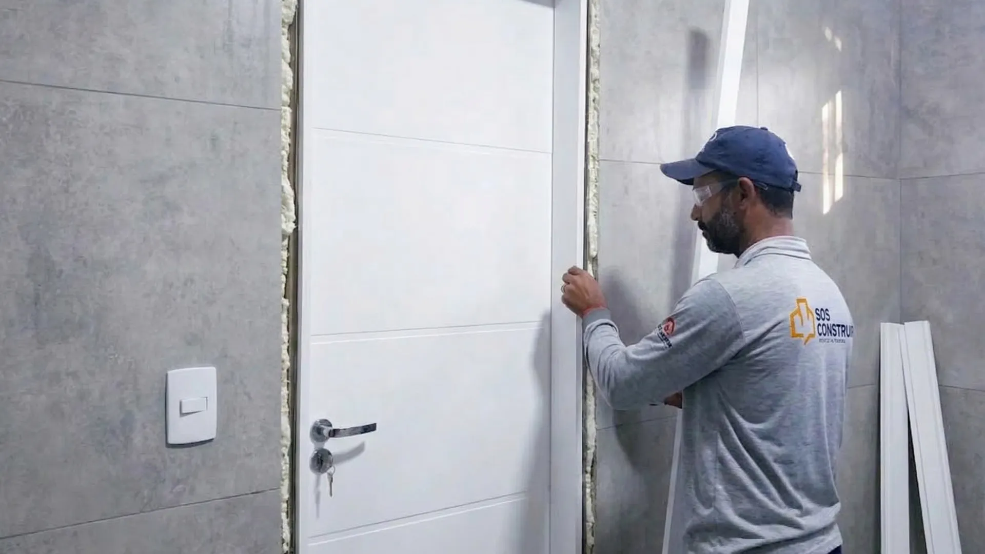 Profissional trabalhando