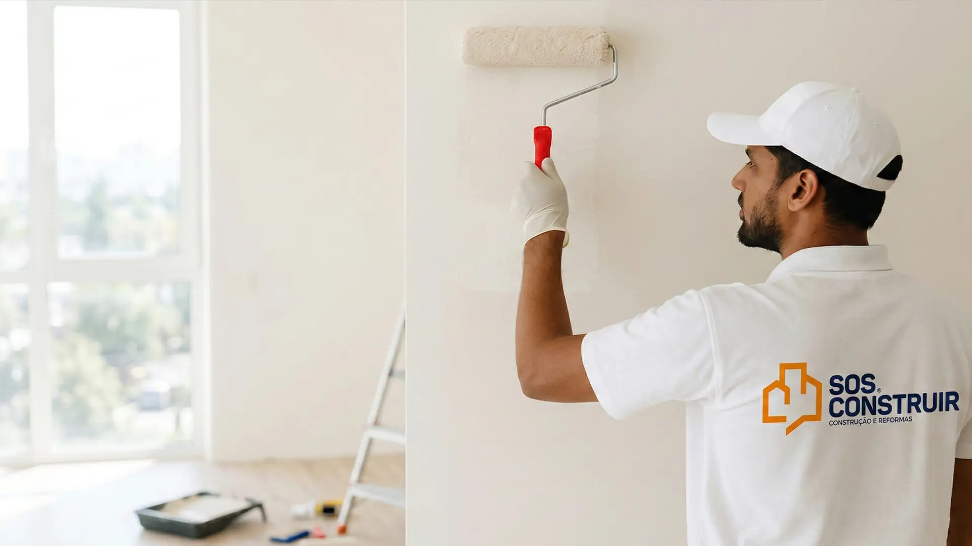 Profissional trabalhando