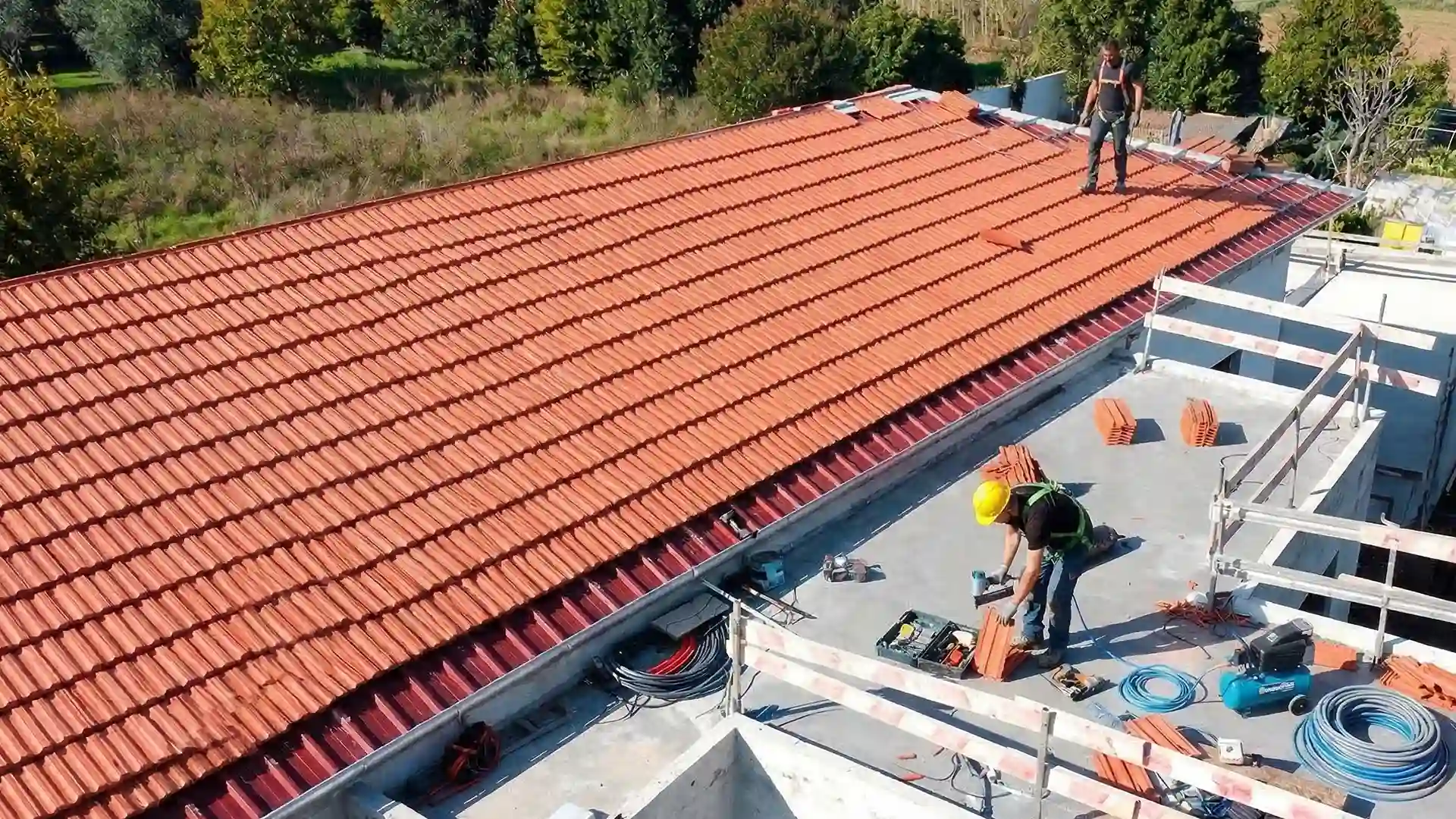 Profissional trabalhando