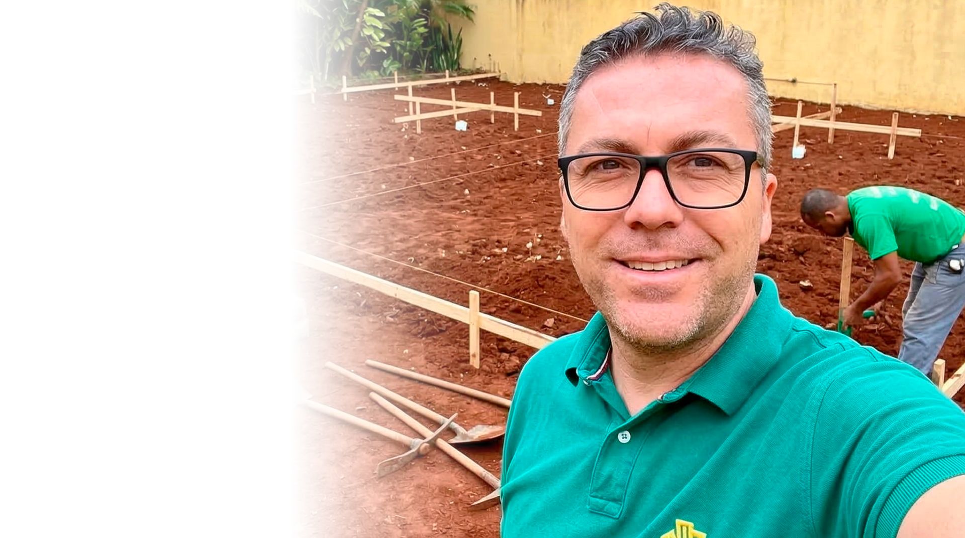 Profissional trabalhando