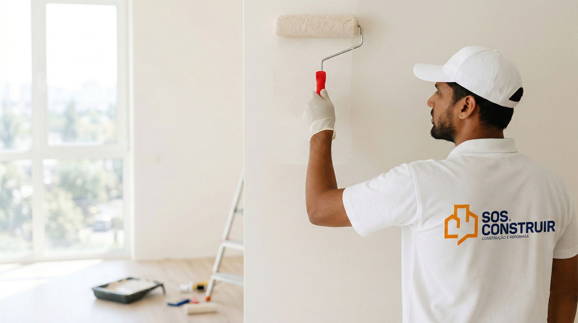 Profissional trabalhando