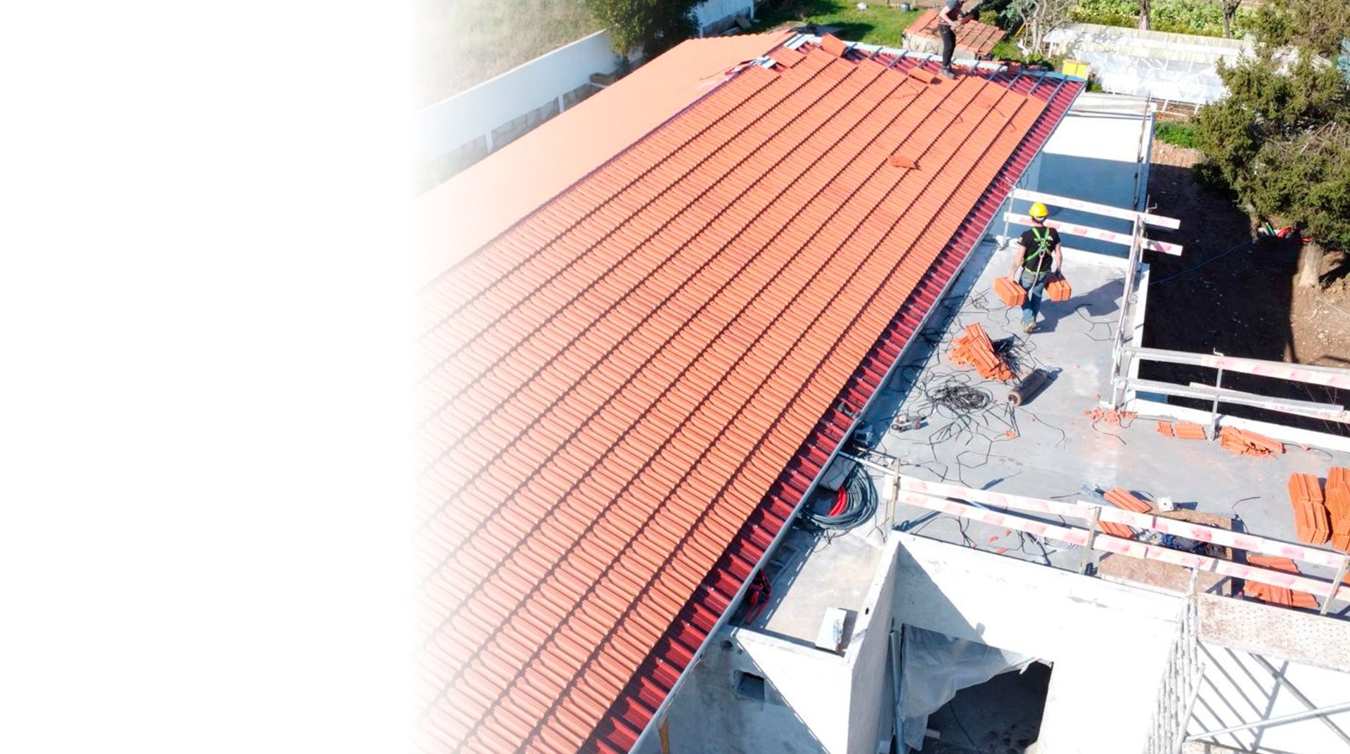 Profissional trabalhando